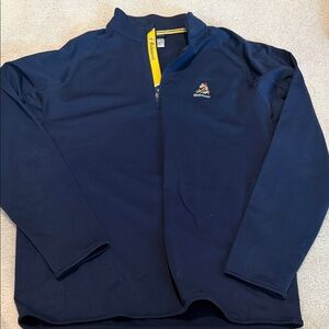Men's Navy Quarter-Zip Pullover Jacket by St. John's Bay